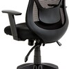 Kancelářská židle, synchronní mechanismus, černá síťovina, KA-A186 BK