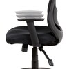Kancelářská židle, synchronní mechanismus, černá síťovina, KA-A186 BK