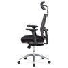 Kancelářská židle, synchronní mechanismus, černá síťovina, KA-B1083 BK