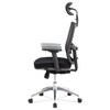 Kancelářská židle, synchronní mechanismus, černá síťovina, KA-B1083 BK