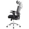 Kancelářská židle, synchronní mechanismus, černá síťovina, KA-B1083 BK