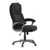 Kancelářské křeslo, houpací mechanismus, černá látka, KA-C715 BK2