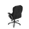 Kancelářské křeslo, houpací mechanismus, černá látka, KA-C715 BK2