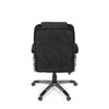 Kancelářské křeslo, houpací mechanismus, černá látka, KA-C715 BK2
