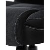 Kancelářské křeslo, houpací mechanismus, černá látka, KA-C715 BK2