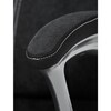 Kancelářské křeslo, houpací mechanismus, černá látka, KA-C715 BK2