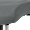 Kancelářská židle, houpací mechanismus, šedá síťovina, KA-B1025 GREY