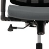 Kancelářská židle, houpací mechanismus, šedá síťovina, KA-B1025 GREY