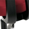 Kancelářská židle, houpací mechanismus, červená síťovina, KA-B1025 BOR
