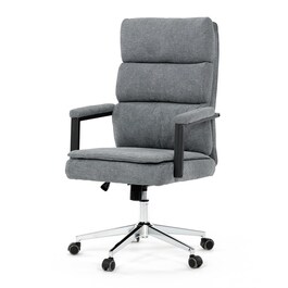 Kancelářské křeslo, houpací mechanismus, šedá látka, KA-D8204 GREY2