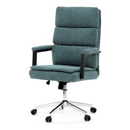 Kancelářské křeslo, houpací mechanismus, zelená látka, KA-D8204 GRN2