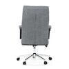 Kancelářské křeslo, houpací mechanismus, šedá látka, KA-D8204 GREY2