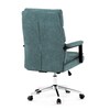 Kancelářské křeslo, houpací mechanismus, zelená látka, KA-D8204 GRN2