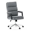Kancelářské křeslo, houpací mechanismus, šedá látka, KA-D8204 GREY2