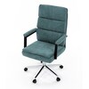 Kancelářské křeslo, houpací mechanismus, zelená látka, KA-D8204 GRN2