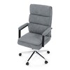 Kancelářské křeslo, houpací mechanismus, šedá látka, KA-D8204 GREY2