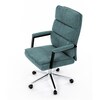 Kancelářské křeslo, houpací mechanismus, zelená látka, KA-D8204 GRN2