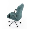 Kancelářské křeslo, houpací mechanismus, zelená látka, KA-D8204 GRN2