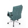 Kancelářské křeslo, houpací mechanismus, zelená látka, KA-D8204 GRN2