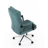 Kancelářské křeslo, houpací mechanismus, zelená látka, KA-D8204 GRN2