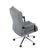 Kancelářské křeslo, houpací mechanismus, šedá látka, KA-D8204 GREY2