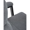 Kancelářské křeslo, houpací mechanismus, šedá látka, KA-D8204 GREY2