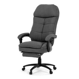 Kancelářské křeslo, synchronní mechanismus, šedá látka, KA-F1251 GREY2