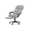 Kancelářské křeslo, synchronní mechanismus, šedá látka, KA-F1251 SIL2