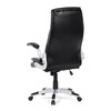 Kancelářské křeslo, houpací mechanismus, černá ekokůže, KA-F1218 BK