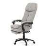 Kancelářské křeslo, synchronní mechanismus, šedá látka, KA-F1251 SIL2