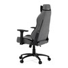 Herní křeslo, houpací mechanismus, šedá látka, KA-F12 GREY2