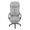 Kancelářské křeslo, synchronní mechanismus, šedá látka, KA-F1251 SIL2