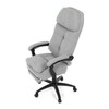 Kancelářské křeslo, synchronní mechanismus, šedá látka, KA-F1251 SIL2