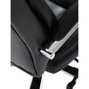 Kancelářské křeslo, houpací mechanismus, černá ekokůže, KA-F1385 BK