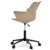 Kancelářská židle, výškově nastavitelná, béžová, plast, KA-J772 CAP