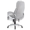 Kancelářské křeslo, houpací mechanismus, stříbrná, KA-G196 SIL2
