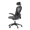 Kancelářská židle, houpací mechanismus, šedá, KA-K2021 GREY