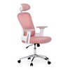 Kancelářská židle, houpací mechanismus, růžová, KA-K2031 PINK