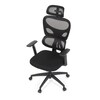 Kancelářská židle, houpací mechanismus, černá, KA-K2080 BK