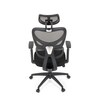 Kancelářská židle, houpací mechanismus, černá, KA-K2080 BK