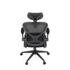 Kancelářská židle, houpací mechanismus, černá, KA-K2021 BK