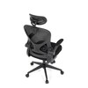 Kancelářská židle, houpací mechanismus, černá, KA-K2021 BK