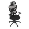 Kancelářská židle, houpací mechanismus, černá, KA-K2080 BK