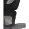 Kancelářská židle, houpací mechanismus, černá, KA-K2080 BK