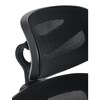 Kancelářská židle, houpací mechanismus, černá, KA-K2021 BK