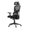 Kancelářská židle, synchronní mechanismus, černá látka, KA-Q8203 BK