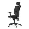Kancelářská židle, asynchronní mechanismus, černá, KA-Q8250 BK
