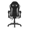 Herní křeslo, synchronní mechanismus, černá látka, KA-R209 GREY