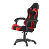 Herní křeslo, synchronní mechanismus, černá látka, KA-R209 RED