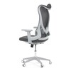 Kancelářská židle, houpací mechanismus, šedá síťovina, KA-S248 GREY
